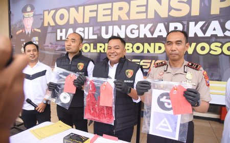 Polres Bondowoso Ungkap Kasus Asusila Berbasis Online