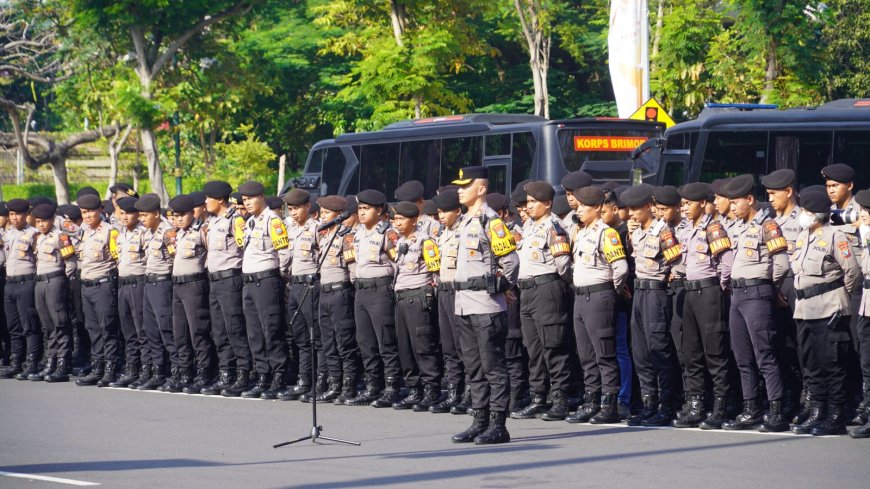 Ribuan Personel Turun Gunakan Pendekatan Humanis saat May Day