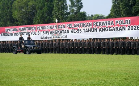 Ribuan Perwira Baru Siap Mengabdi di Polres Seluruh Indonesia
